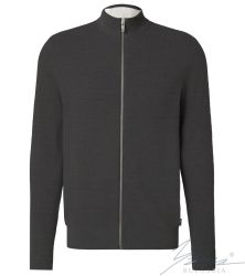 Pánsky tenký vlnený kardigan na zipssivá