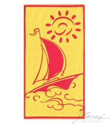 Strandtuch E 088 zyklamrot