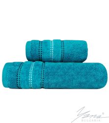 Ritton towel velour B 461 petrol