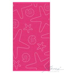 Beach towel velour B 049 cyclame