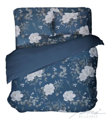 Dámsky dvojfarebný vykladaný sveter s "O" výstrihom zelenej farby