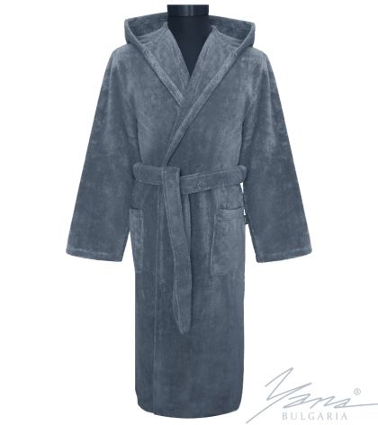 Teens' bathrobe grey