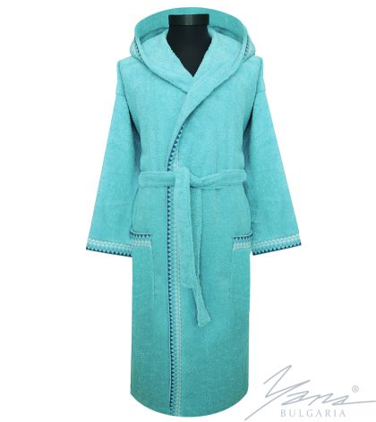 Dámsky župan Microcotton F296 mint