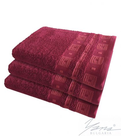 Towel F 170 bordeaux