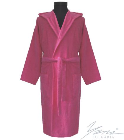 Adult bathrobe Riton Ciclamen