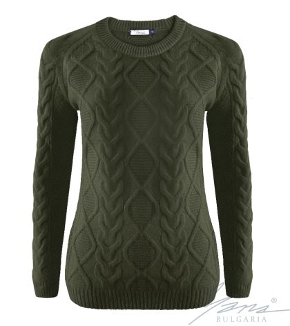 Dámsky sveter bije zelená
