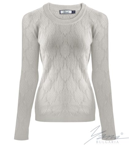 Dámsky sveter bije sivá